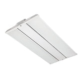 165W LED Linear High Bay Light, 23,100 Lumens (140 lm/W), 5000K Cool White, 400W MH Equivalent, 0-10V Dimmable, Type V Distribution, Powder-Coated Steel Housing, IP20 Indoor Fixture, DLC 5.1 Premium & UL Listed, 2FT Commercial Warehouse Lighting