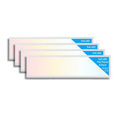 1x4 led flat panel light surface mount 4 pack at fliptoled
