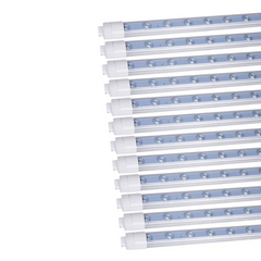 5ft LED Tube Lights, 36W T8 Double-Sided, 6500K Cool White, R17D Rotatable Base, Ballast Bypass, Waterproof Design – Ideal for LED Lights Advertising Signs and Commercial Use