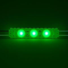 LED Module String Lights – Red/Green/White, 3W/Module, 390LM, 110V/220V, 130LM/W, CRI 90+, IP67 Waterproof, Dimmable, 48FT, UL Certified, 50,000 Hrs Lifespan