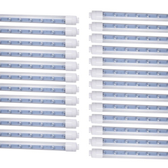 5ft LED Tube Lights, 36W T8 Double-Sided, 6500K Cool White, R17D Rotatable Base, Ballast Bypass, Waterproof Design – Ideal for LED Lights Advertising Signs and Commercial Use