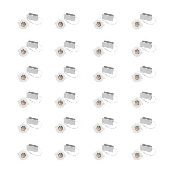 Pattern of small round lights on a white background at fliptoled