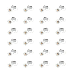 Pattern of small round lights on a white background at fliptoled
