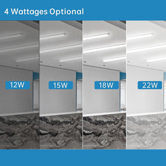 4FT T8 LED Tube Light, Type A+B, 12W/15W/18W/22W, 3000K |3500K|4000K | 5000K | 6500K, Single and Double End Powered, Plug and Play or Ballast Bypass, 2860 Lumens, G13 100-277V, Frosted Cover