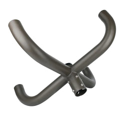 Metallic X-shaped bracket on a white background