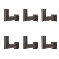 Degree Wall Mount L Shape Bracket for Slip Fit Lights (2 3/8inch), Adjustable Wall Bracket Angle, Right Angle Tenon Adapter for Wall Bracket