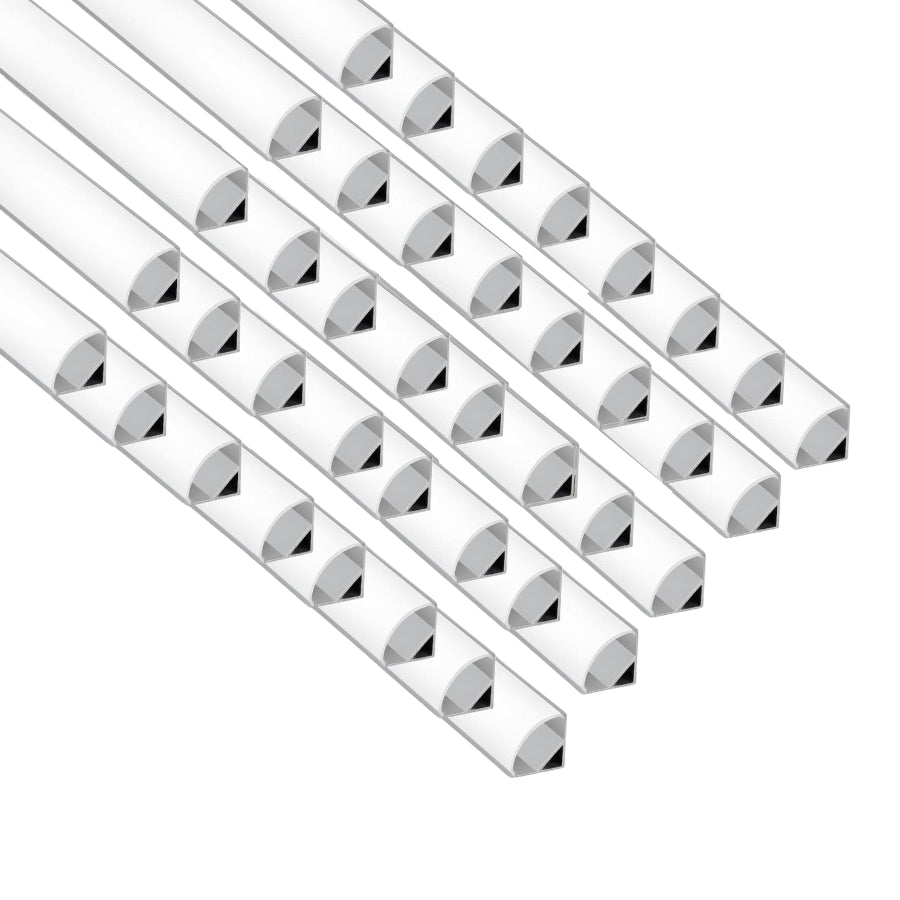 40 pack aluminum channel led strip light at fliptoled