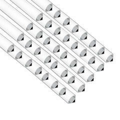 40 pack aluminum channel led strip light at fliptoled