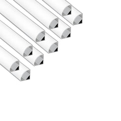10 pack of aluminum channel for led strip lights at fliptoled