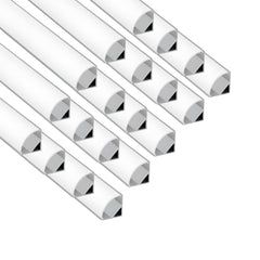 aluminum led channel for led strip lights 20 pack at fliptoled