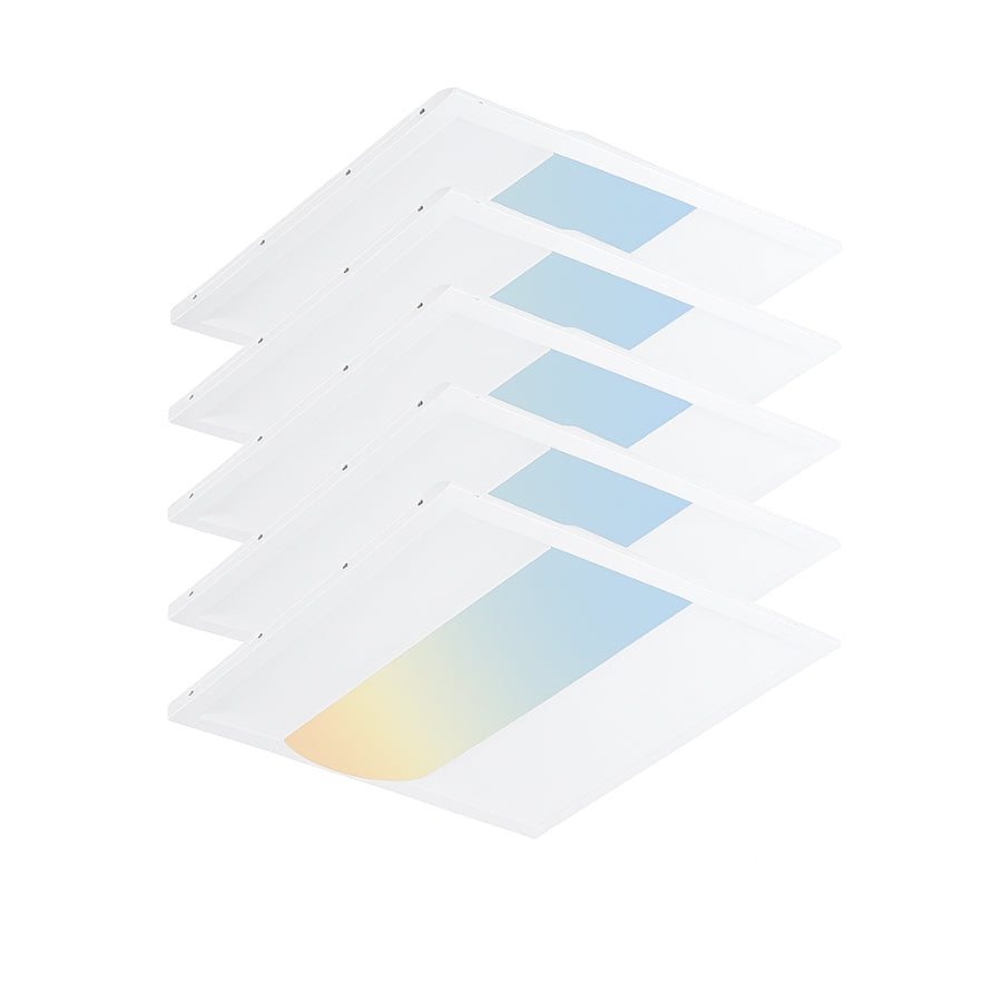 5 Packs emergency troffer light