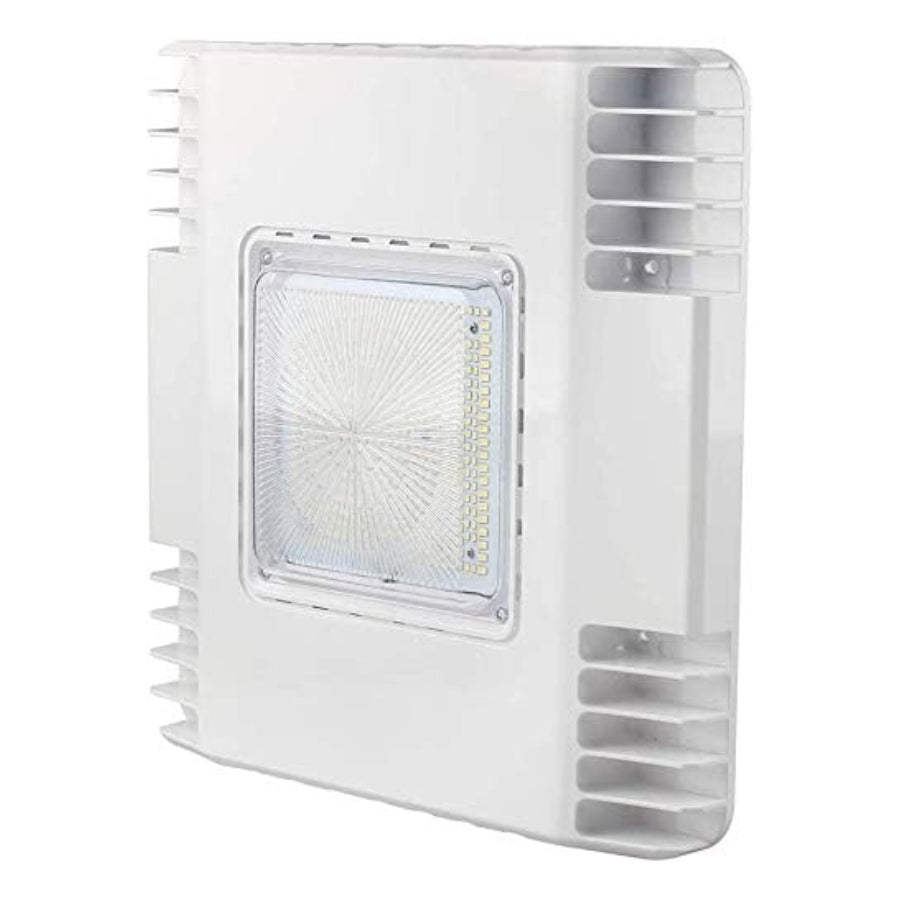 gas station canopy lights on a white background