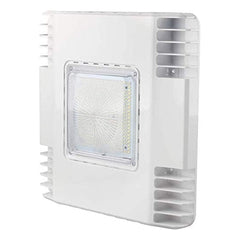 gas station canopy lights on a white background