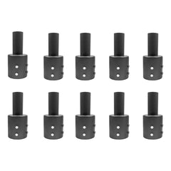 Light Pole Tenon Adapter for 3″ Round Pole, Fits 2-3/8″ Slip Fitter Mount, Bracket Adapter for LED Parking Lot, Shoebox, and Area Lights