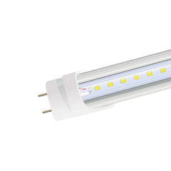 3FT LED Tube Light, 15W, Type A+B, 2100 Lumens, 5000K, 0-10V Dimmable, Single-End, Clear Cover, G13 Base, 100-277V AC, ETL Certified