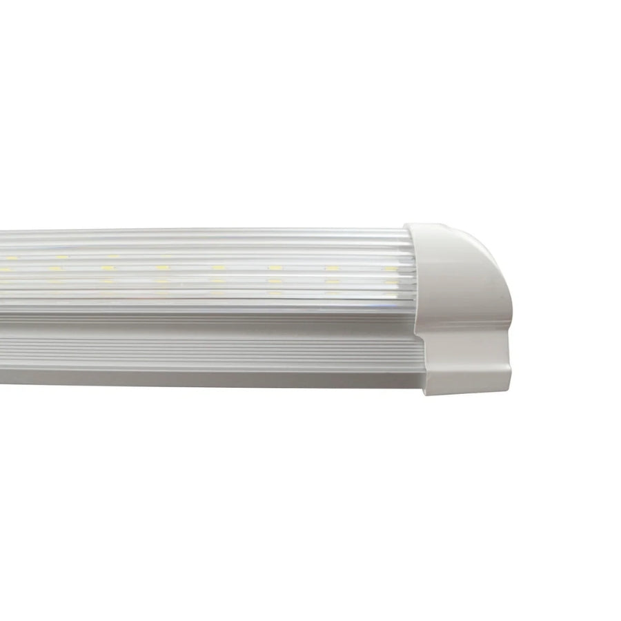 4FT LED Shop Light – 22W LED Integrated Tube, Linkable, 5000K/6500K Selectable, 129LM/W, 100-277V AC, CRI 80+, ETL Certified, 5-Year Warranty, Trimming Options