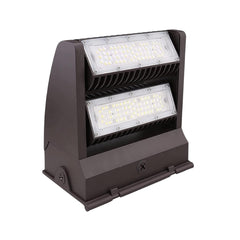 120W LED Wall Pack Light with Rotatable Head, 5000K Daylight, 16,200 Lumens, IP65 Waterproof Outdoor Security Fixture, UL Listed, Replaces 500W MH/HPS