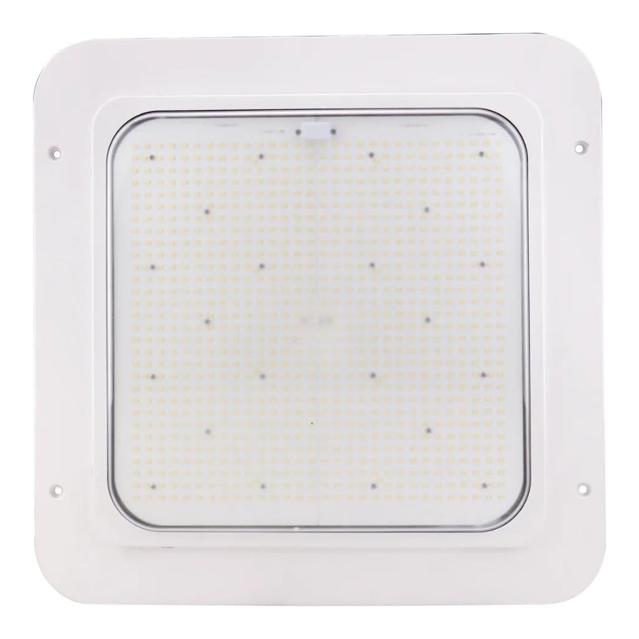 200W LED Canopy Light,28000 Lumens,600-850W HPS/HID Replacement,140 LM/W, 5700K Cool White, Waterproof Outdoor Rated, DLC&UL Listed, Gas Station, Street, Area & Outdoor Lighting, White