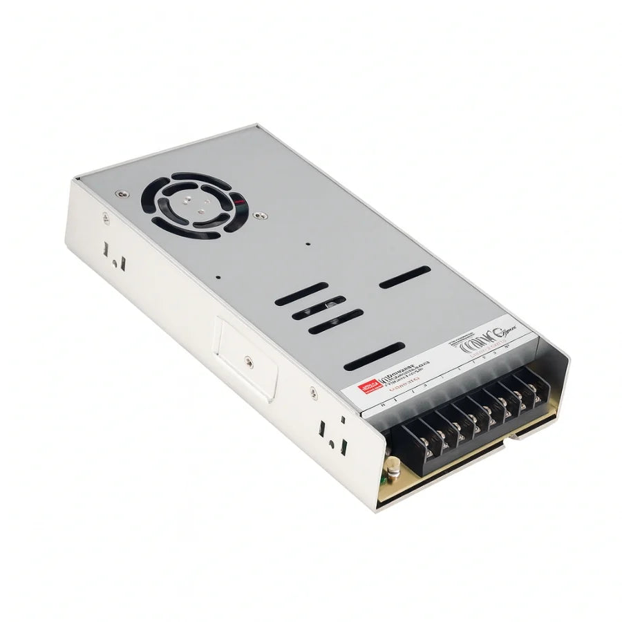 LRS-450 450W24V Single Output Switching Power Supply – 110-277AC Input, UL/CE/RoHS Certified, 87–92% Efficiency, 12V/24V Output, Compact 35mm Low-Profile, Industrial Grade, 3-Year Warranty