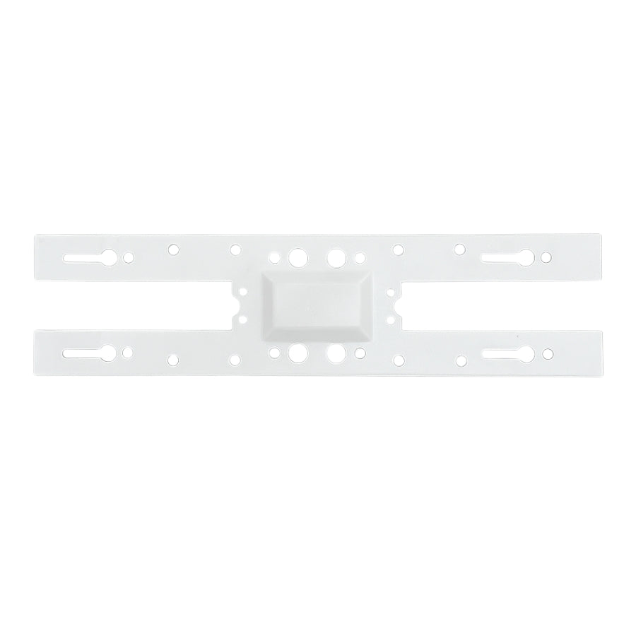 Linking Bracket for Office Lamp – I Shape Connector – White Metal
