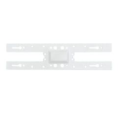 Linking Bracket for Office Lamp – I Shape Connector – White Metal