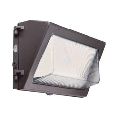 120W LED Wall Pack Light, 15,600 Lumens, 5700K Daylight, IP65 Waterproof, Optional Photocell, DLC Listed, 100–277V Commercial Outdoor Fixture, Replaces 400W MH – 5 Year Warranty