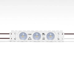 LED Module String Lights – Red/Green/White, 3W/Module, 390LM, 110V/220V, 130LM/W, CRI 90+, IP67 Waterproof, Dimmable, 48FT, UL Certified, 50,000 Hrs Lifespan