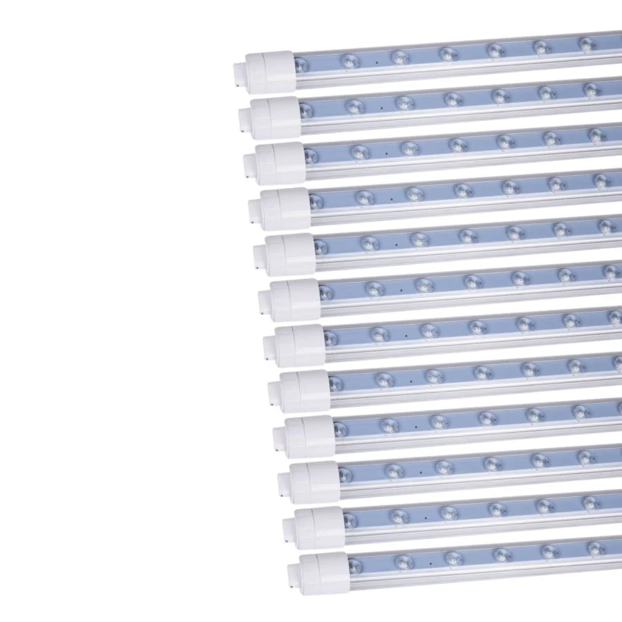5ft LED Tube Lights, 36W T8 Double-Sided, 6500K Cool White, R17D Rotatable Base, Ballast Bypass, Waterproof Design – Ideal for LED Lights Advertising Signs and Commercial Use