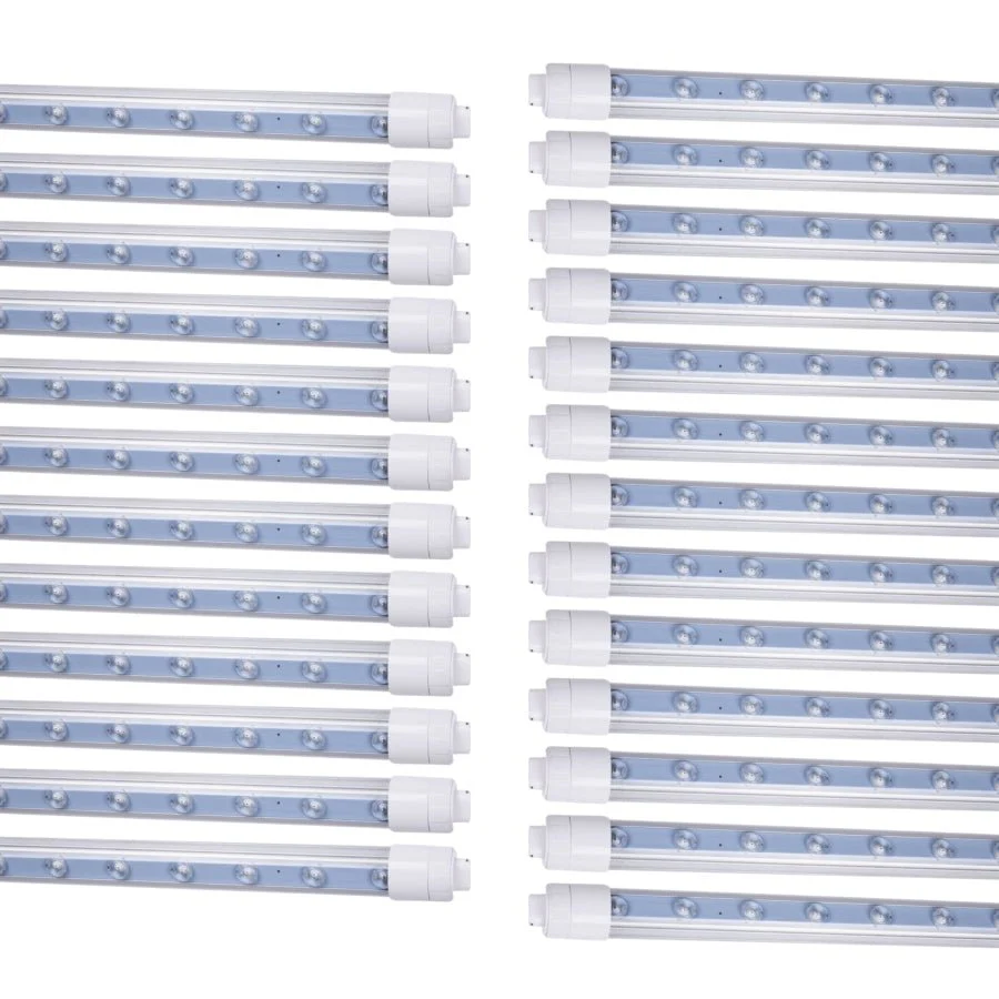 5ft LED Tube Lights, 36W T8 Double-Sided, 6500K Cool White, R17D Rotatable Base, Ballast Bypass, Waterproof Design – Ideal for LED Lights Advertising Signs and Commercial Use