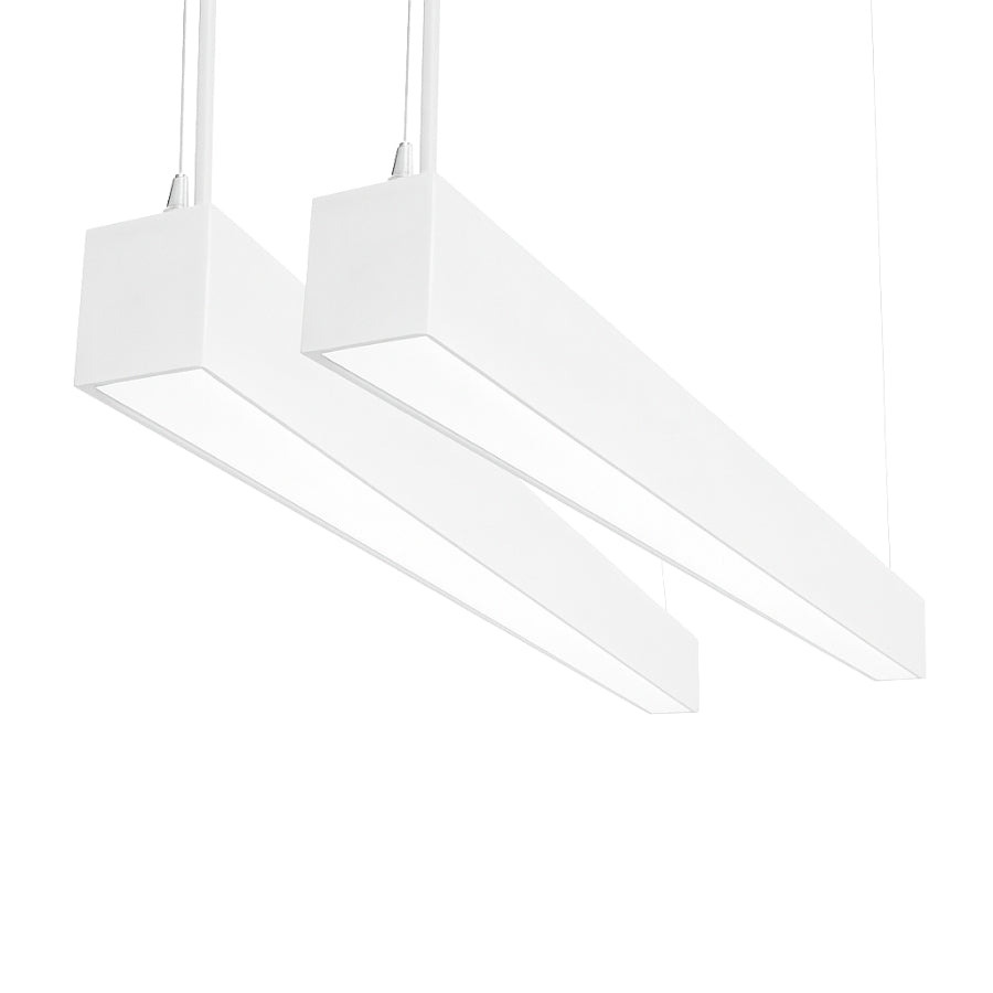 Linking Bracket for Office Lamp – I Shape Connector – White Metal