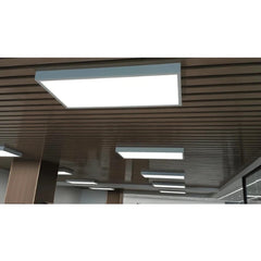2x2 LED Panel Light Surface Mount – 6 Pack, Aluminum 2x2FT Ceiling Frame Kit with Screws, Easy Install, Durable White Frame for Flat Panel Lights
