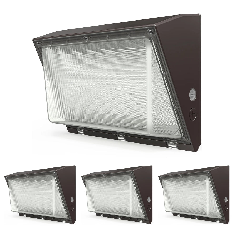 4 pack semi cutoff led wall pack