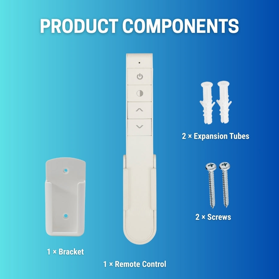 RGB LED Controller Remote RFBT12 – 2.4GHz RF Wireless Touch Remote with DIY Memory Keys – Supports Single Color & CCT – 30M Range, 2-in-1 Brightness & Color Temp Control, for LED Strip Lights