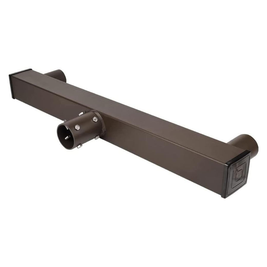 Slip Fitter Tenon Adapter Mounting Bracket for 2 Lights on a white background
