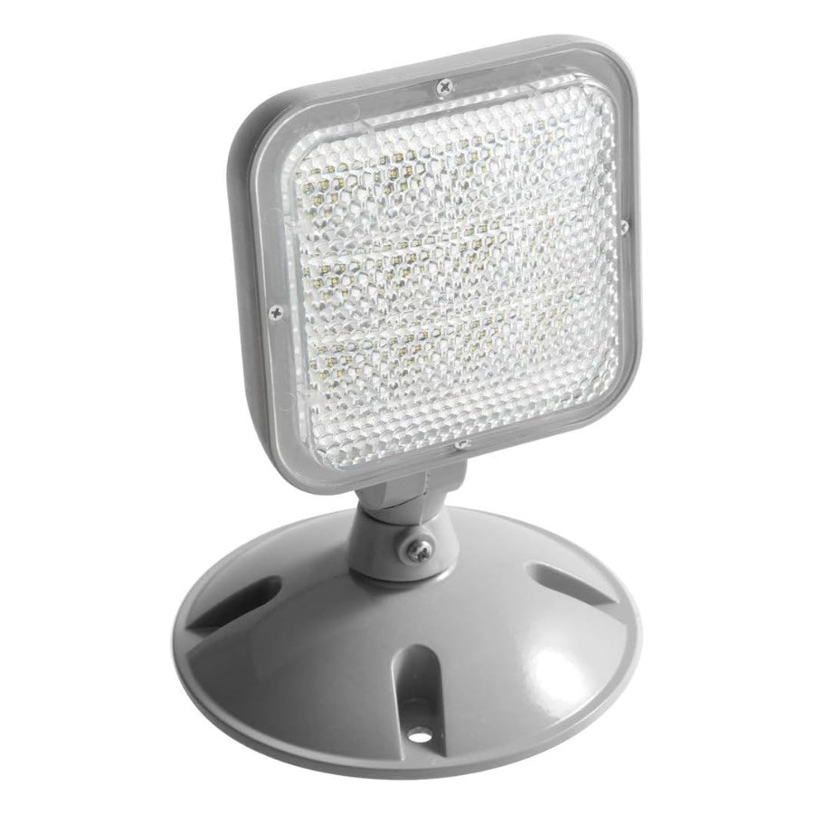 Square outdoor light fixture on a white background