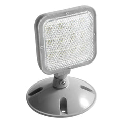 Square outdoor light fixture on a white background