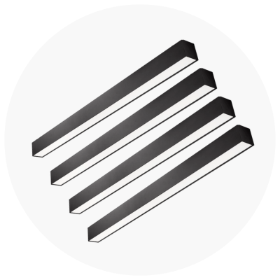 black suspended ceiling lights at fliptoled 